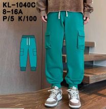 Spodnie bojówki chłopięce (8-16LAT/10szt)