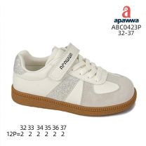 Buty sportowe na rzepy dziewczynka (32-37/12P)