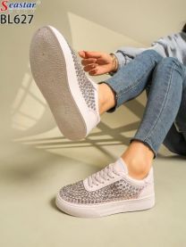 buty sportowe wiązane damskie (36-41/12P)