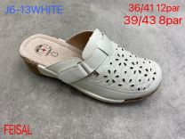 Klapki zakryte palce damskie(36-41/12P)