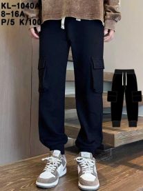 Spodnie bojówki chłopięce (8-16LAT/10szt)