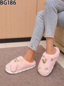 Kapcie zakryte palce damskie (36-41/12P)