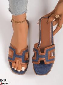 Klapki na płaskim (36-41/12P)