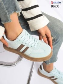 buty sportowe wiązane damskie (36-41/12P)