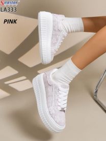 buty sportowe wiązane damskie (36-41/12P)