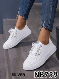 Trampki wiążane damskie(36-41/12P)