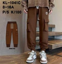 Spodnie bojówki chłopięce (8-16LAT/10szt)