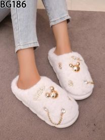 Kapcie zakryte palce damskie (36-41/12P)