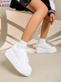 buty sportowe wiązane damskie (36-41/12P)