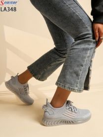 buty sportowe wiązane damskie (36-41/12P)