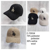 Czapki damskie z daszkiem (uniwersalny/12szt)