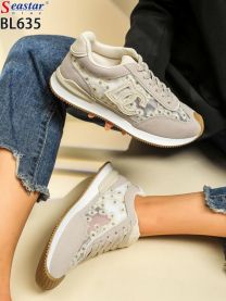 buty sportowe wiązane damskie (36-41/12P)