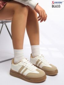 buty sportowe wiązane damskie (36-41/12P)