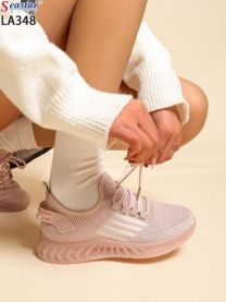 buty sportowe wiązane damskie (36-41/12P)