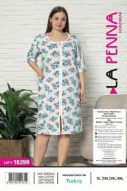 Szlafrok damski turecki (XL-4XL/12szt)