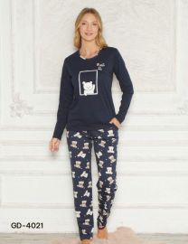 Piżama damska Turecka (M-2XL/4kpt)