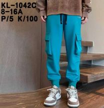 Spodnie bojówki chłopięce (8-16LAT/10szt)