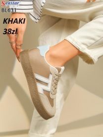 buty sportowe wiązane damskie (36-41/12P)