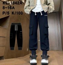 Spodnie bojówki chłopięce (8-16LAT/10szt)