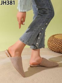 Klapki zakryte palce damskie(36-41/12P)