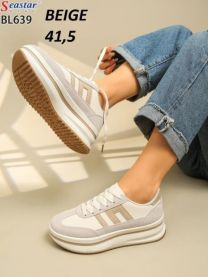 buty sportowe wiązane damskie (36-41/12P)