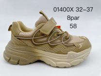 Buty sportowe na rzepy chłopięce i dziewczynka (32-37/8P)