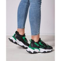 buty sportowe wiązane damskie (36-41/12P)