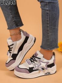 Buty Sportowe Wiązane Damskie (36-41/12P)