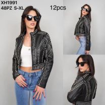 Kurtka skórzana damska (S-XL/12szt)