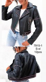 Kurtka skórzana damska (S-XL/12szt)