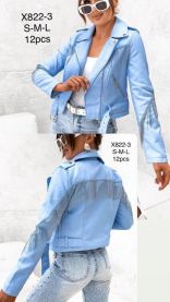 Kurtka skórzana damska (S-L/12szt)