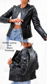 Kurtka skórzana damska (S-XL/12szt)