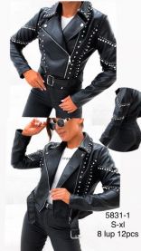 Kurtka skórzana damska (S-XL/12szt)