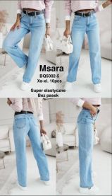 Spodnie jeansy damskie (XS-XL/10szt)