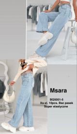 Spodnie jeansy damskie (XS-XL/10szt)