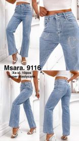 Spodnie jeansy damskie (XS-XL/10szt)