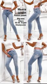 Spodnie jeansy damskie (30-38/10szt)