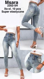 Spodnie Jeansy damskie (XS-XL/10szt)