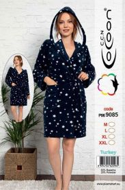 Szlafrok damski turecki (M-2XL/12szt)