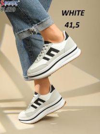 buty sportowe wiązane damskie (36-41/12P)