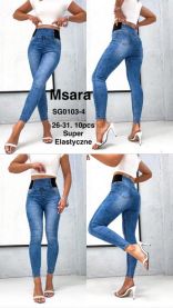 Spodnie Jeansy damskie (26-31/10szt)