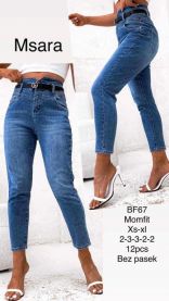 Spodnie Jeansy damskie (XS-XL/12szt)