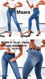Spodnie Jeansy damskie (XS-XL/10szt)