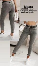 Spodnie Jeansy damskie (29-38/10szt)