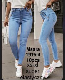 Spodnie Jeansy damskie (XS-XL/10szt)