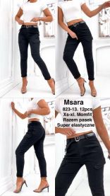 Spodnie Jeansy damskie (XS-XL/12szt)