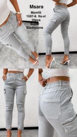 Spodnie Jeansy damskie (XS-XL/10szt)