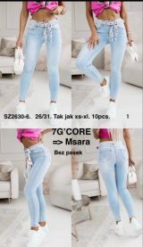 Spodnie Jeansy damskie (26-31/10szt)