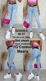 Spodnie Jeansy damskie (26-31/10szt)