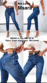 Spodnie Jeansy damskie (29-38/10szt)